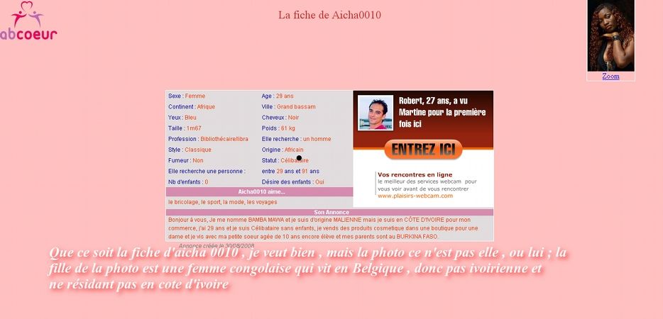 prostituée africaine france